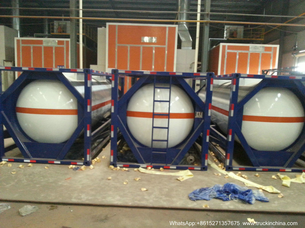 ISO 20feet Stainless Steel ISO Tank Container (For Edible Oil Liquid Food Alcohol Chili Sauce Transport )