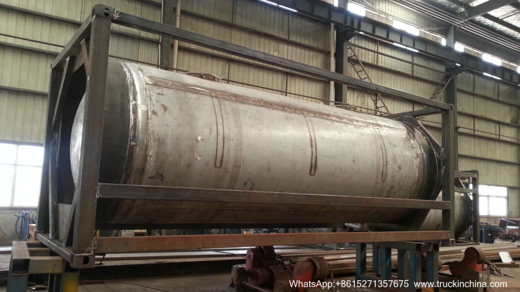 ISO 20feet Stainless Steel ISO Tank Container (For Edible Oil Liquid Food Alcohol Chili Sauce Transport )