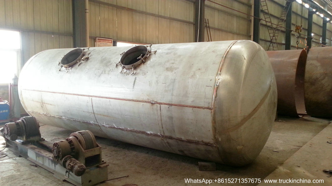 20FT 25m3 Stainless Steel Tank Container for Waste Oil and Water, Liquid Sludge, Drilling Waste Liquid (SS30408 ISOTANK)