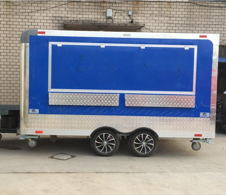Mobile Food Trailer Customized Small Box Food Table Stainless Steel (All Window One Window, Two Window) Mobile Food Truck Design