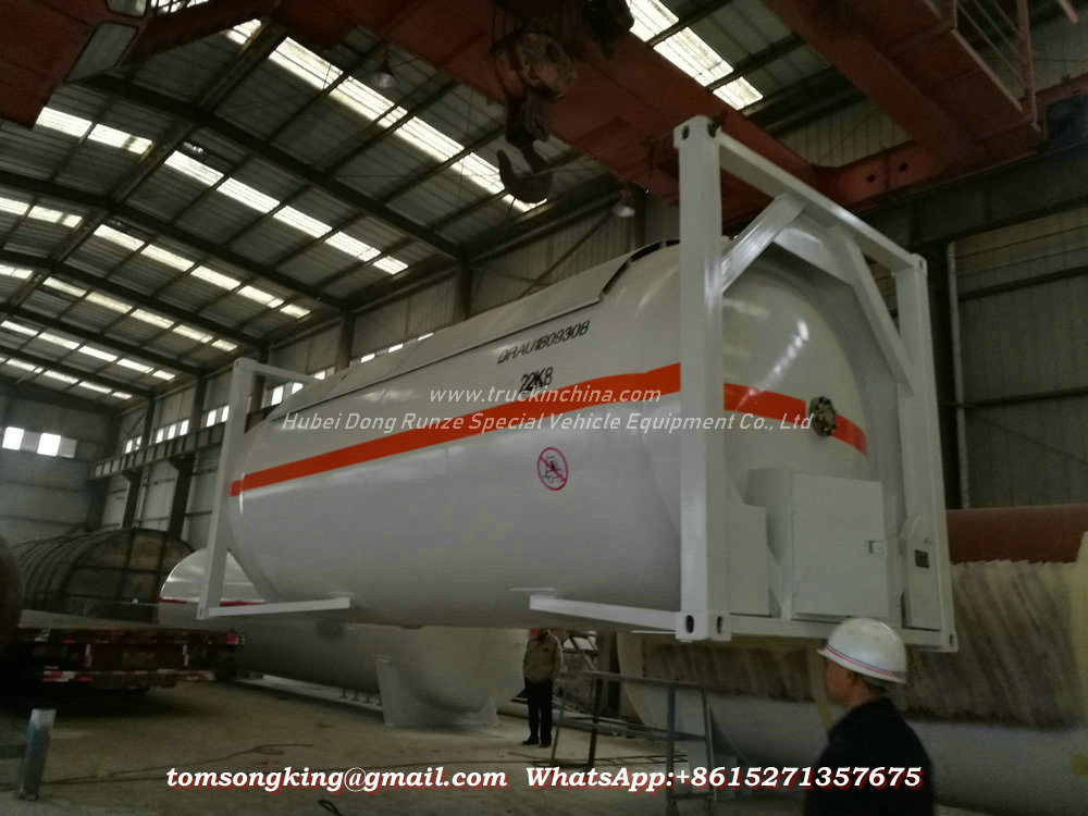 Un1005 Liquid Ammonia Isotank (Ammonia, anhydrous) Portalbe Tank Container