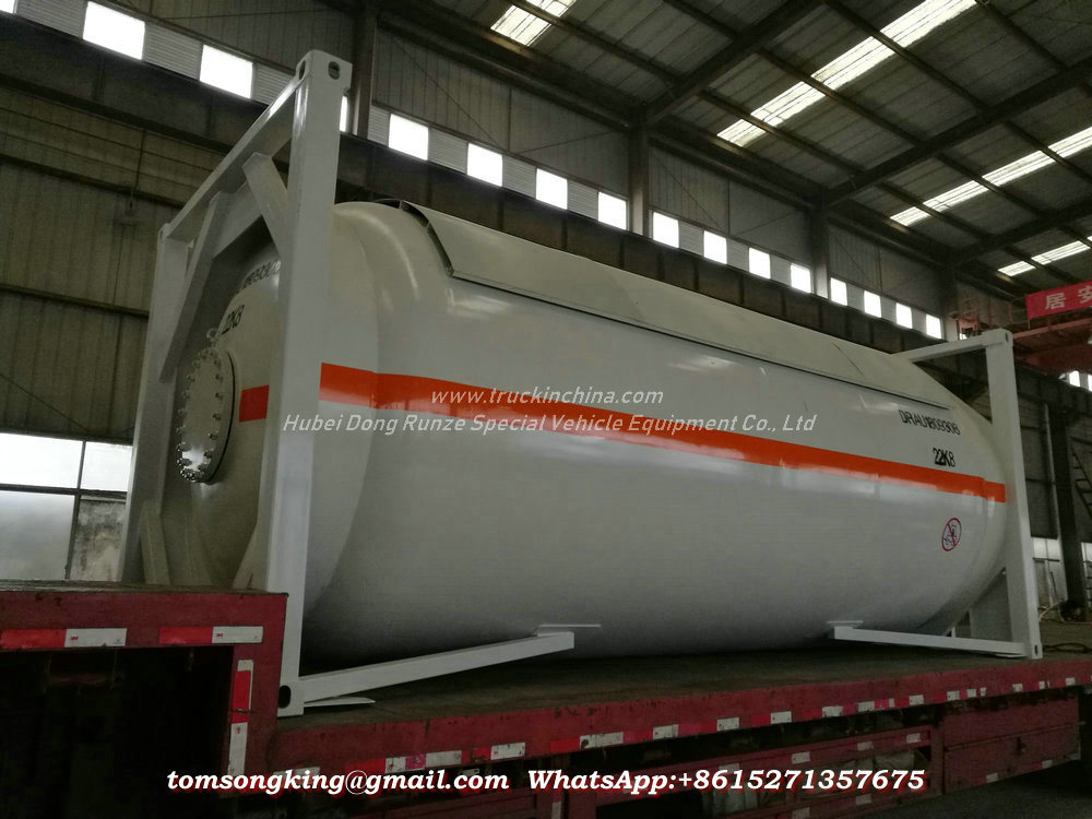 Un1005 Liquid Ammonia Isotank (Ammonia, anhydrous) Portalbe Tank Container