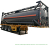 Customized Sodium Hypochlorite Tank Container 30FT Naclo (LDPE Lined Tank Container)