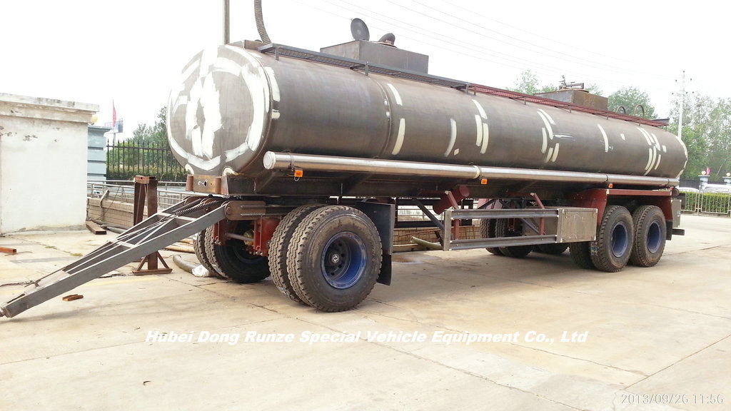 Full Tank Trailer with Draw Bar Dolly 2-3 Axles for Fuel, Water, Oil, Diesel Fuel Trailer Pup Tanker