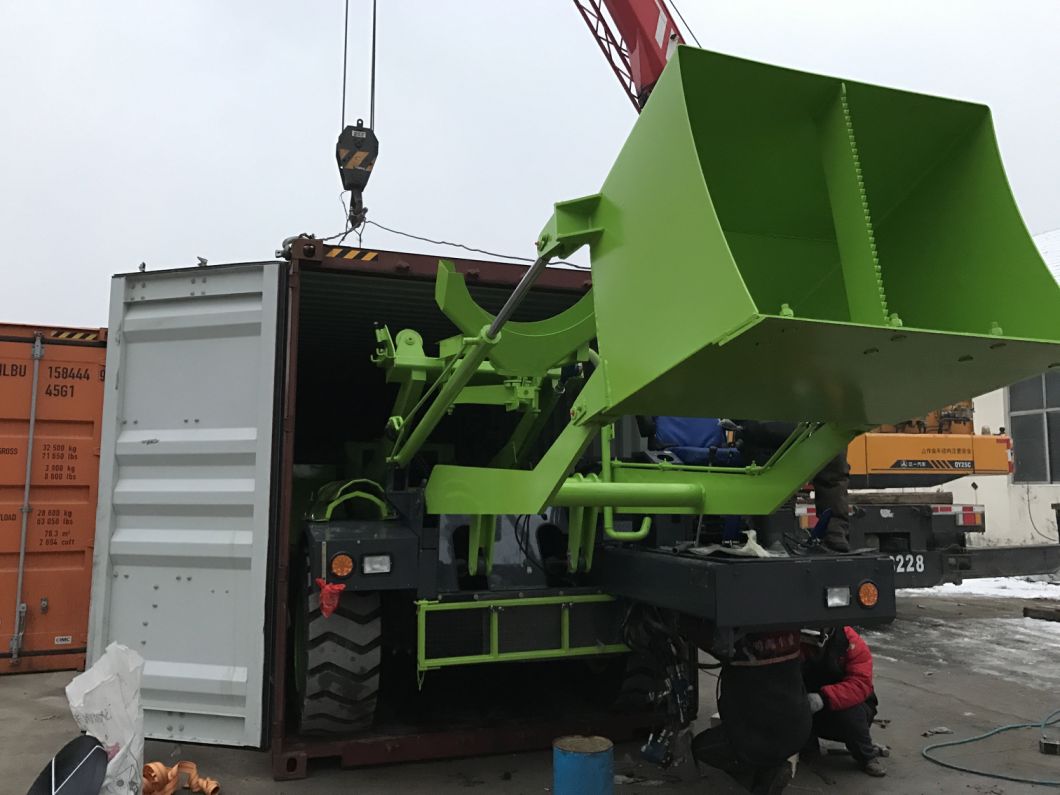 Portable Self Loading Concrete Mixer Truck (4M3 Transit Mixer Tank)