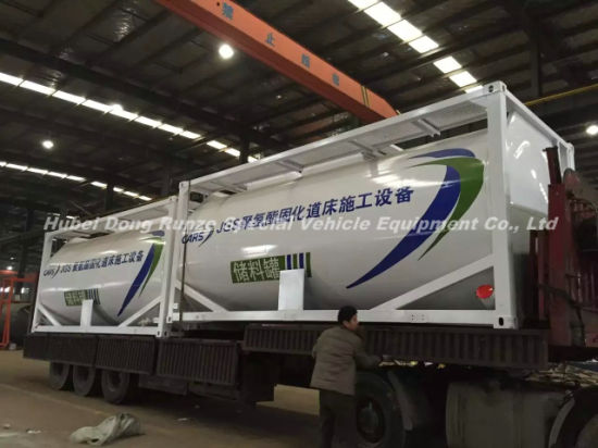 20FT Acrylic Acid ISO Tank for Storage Road Transport Propenoic Acid (Formula C3H4O2; Molecular CH2CHCOOH)
