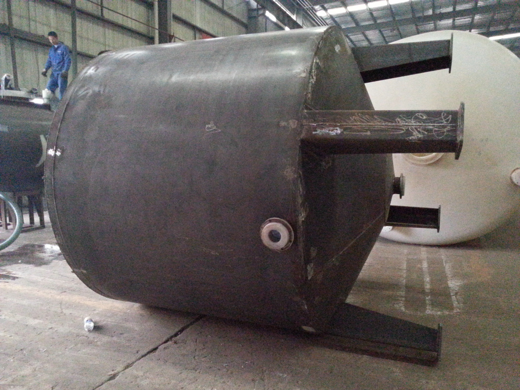 Hydrochloric Acid Storage Tank (Steel Lined LLD PE 16mm) -20000L for Storage Bleach, Raw Mixed Acid, Ferric Chloride, Oilfield Chemicals, Corrosive Wastes