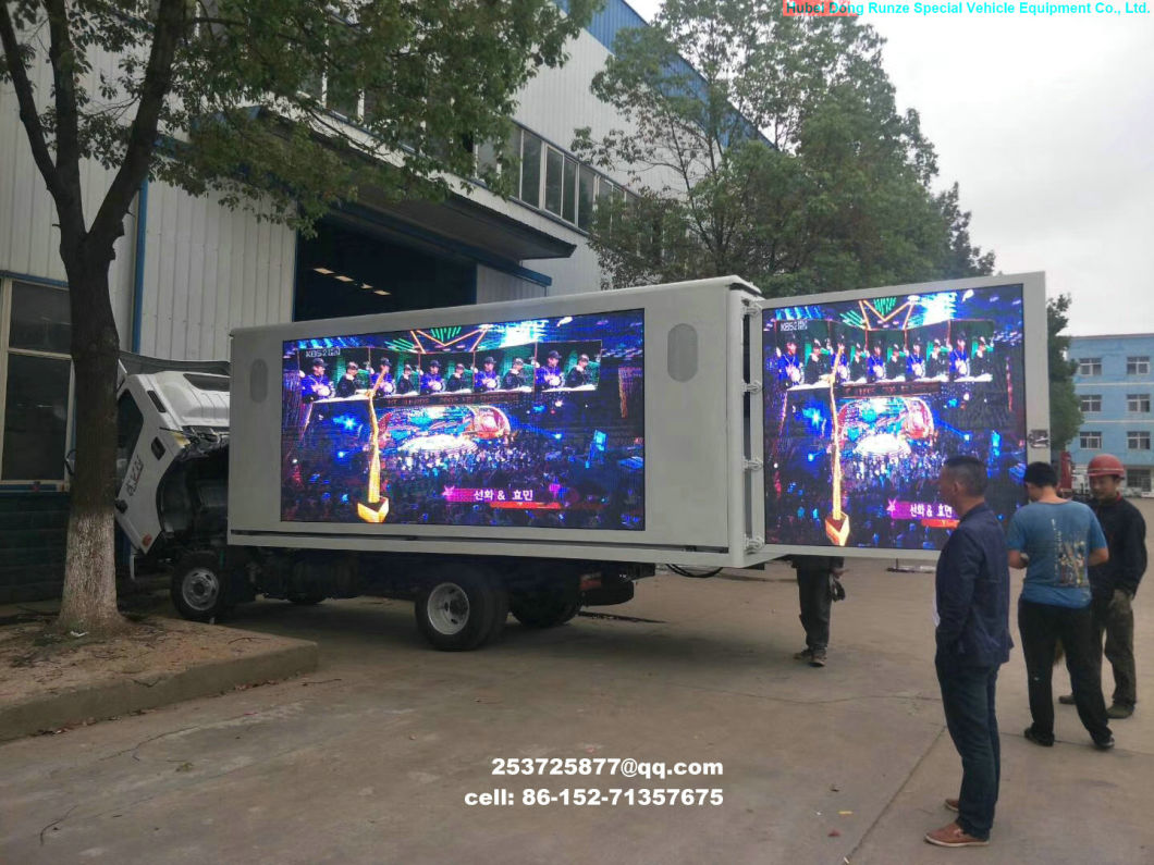 LED Billboard Truck Box Boby Customizing LED Display Digital Billboard for Your Truck Mounted