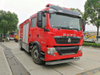 HOWO Double Cabin Fire Truck Duble Cabin Rhd/LHD 4X2 /4X4 Offroad All Wheel Drive with 6500liters - 8000L Water Foam Tank