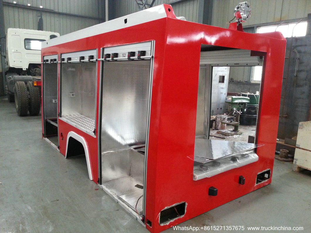 600p Double Cabin Isuzu Fire Truck Nkr Fire Fighting Truck 2500L/3000L for Sale