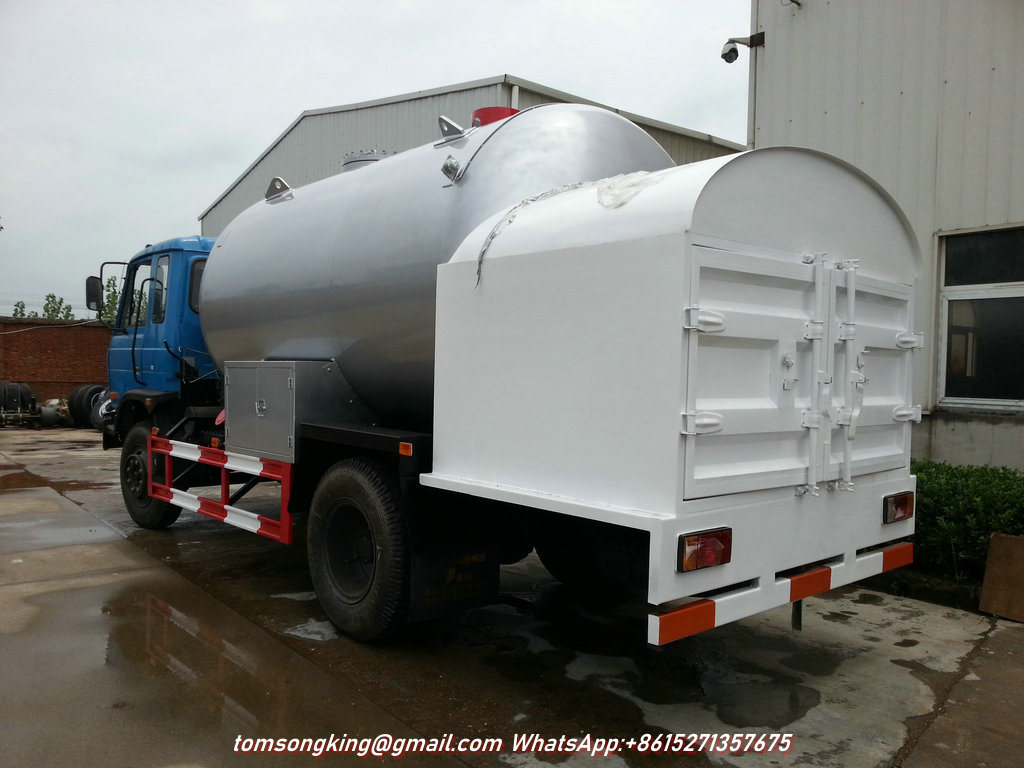 Dongfeng LPG Bobtail Tank Truck (Road LPG Tanker) Mounted with LPG Pump LPG Delivery Dispenser