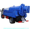High Pressure Jetting Combined Sewer Truck 3cbm Vacuum Sewage Tank 1cbm Jetting Water Tank Rhd or LHD 4X4 - 4X2