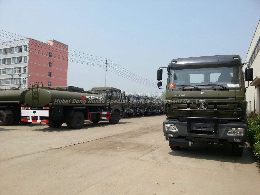 Beiben Trucks 1629 Fuel Bowser (Road Tanker) All Wheel Drive 4X2.4*4. LHD. Rhd for Petroleum Oil, Gasoline, Petrol, Diesel Transport with Oil Pump