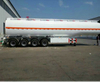 Steel Fuel Tanker Semi-Trailer 4 Axles Tank Capacity 55000L to 72000L (Crude Oil, Diesel, Gasoline)