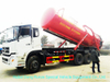 Septic Tank Truck Mounted with High Pressure Vacuum Pump 10 Wheels 18, 000 Liters-20, 000liters Rhd or LHD 6X4 /6X6