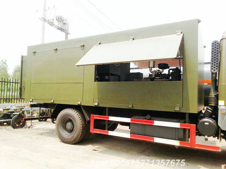 HOWO Mobile Workshop 6X6 off Road Service Trucks Customizing