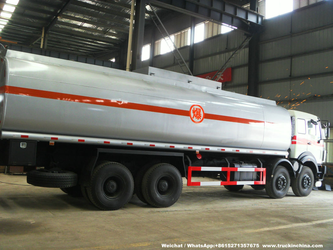 North Benz Tanker 33000 Liters Fuel Oil Tank Truck (8X4 Mobile Refueling Tanker)
