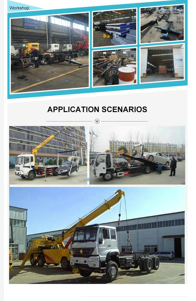 Iveco. Genlyon Recovery Trucks Heavy Duty Wrecker 50tons with Remote Control Rotatory Crane Wrecker for Towing Truck