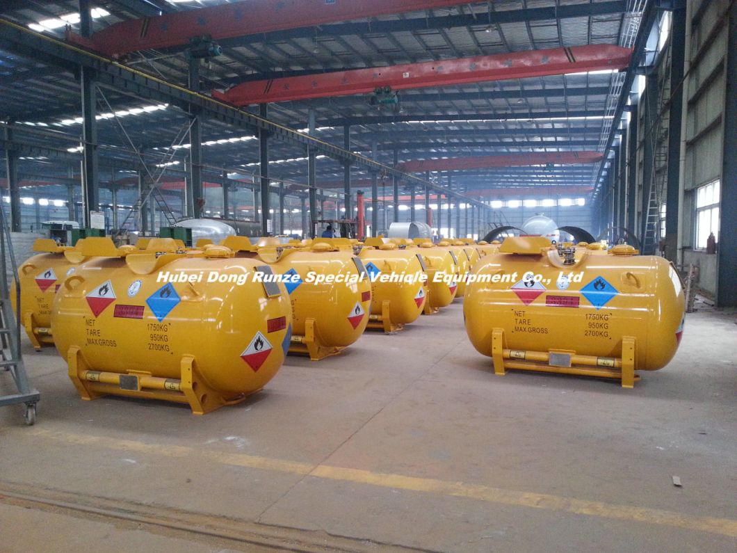 Triethylaluminum (TEAL) Alky Portable Tank Container C6h15al Un3399, Un3394 Capacity 1880liters Adr/Rid Organometallic Substance, Liquid, Water- Reactive