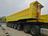 6 Axles Trailer Tipper 80ton-100ton Heavy-Duty for 100 Ton Mangenese and Bauxite Ores Transport