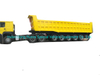 6 Axles Trailer Tipper 80ton-100ton Heavy-Duty for 100 Ton Mangenese and Bauxite Ores Transport