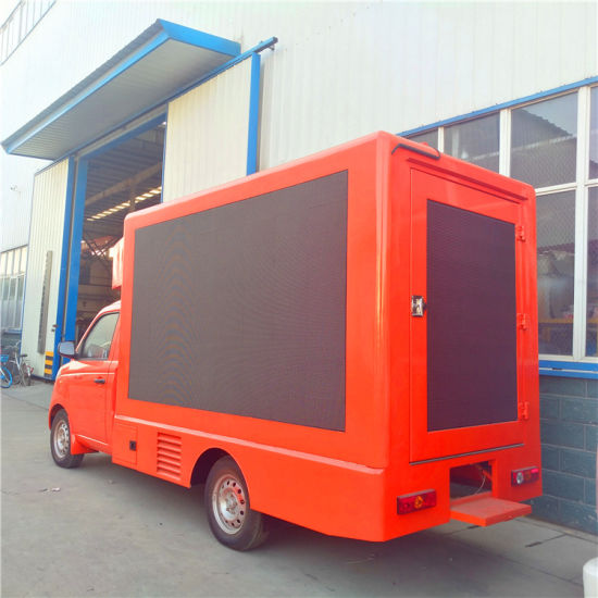 Mini P4 LED Display Truck Foton LED Billboard Van