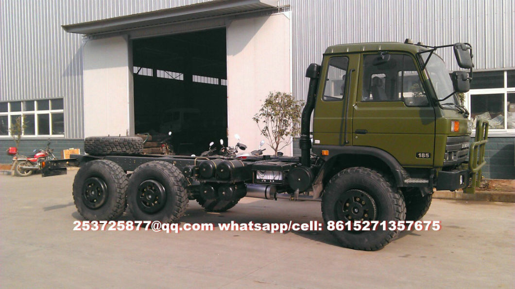 Dongfeng 6wd off Road Spray Water Sprinkler Truck 9tons (6X6 Tanker Bowser with Pump)