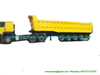 5 Axles Tipper Trailer for 90 Ton Mangenese and Bauxite Ores Transport