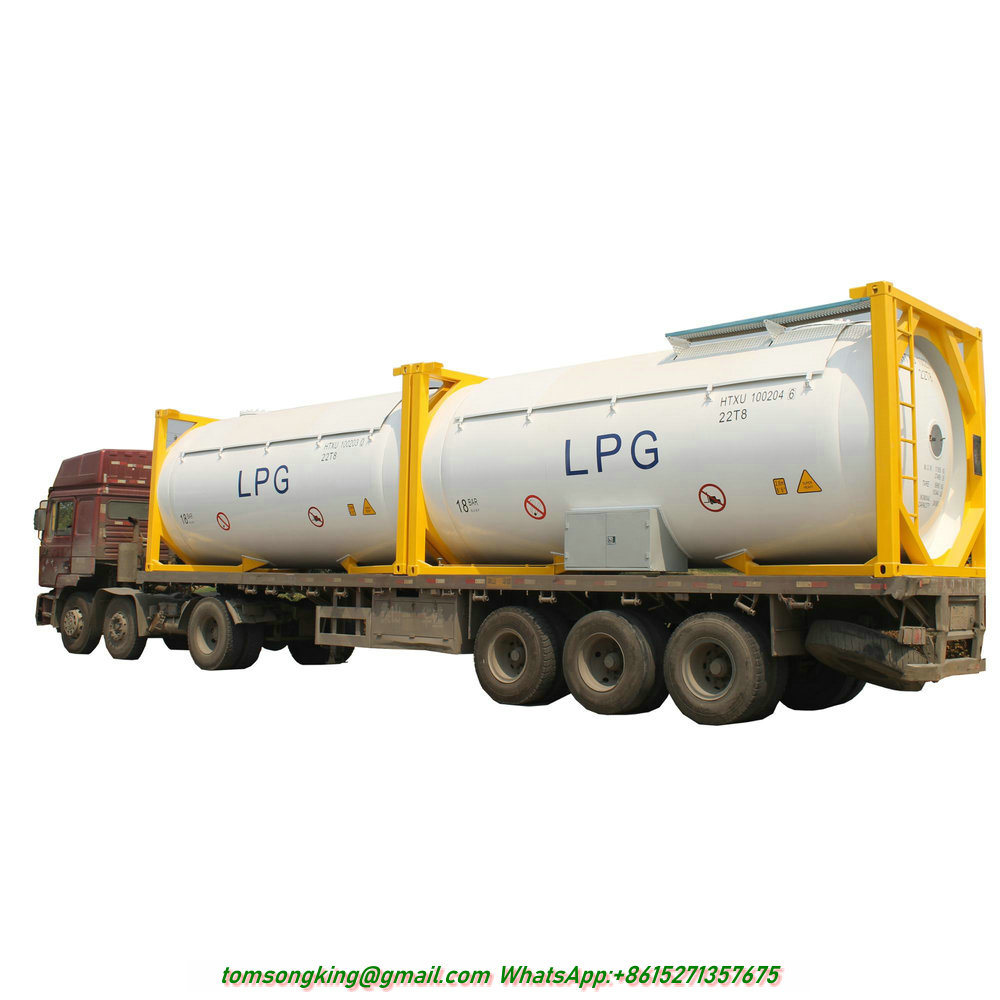 Anhydrous Liquid Ammonia Isotank Nh3 ISO Tank Container 20FT 24000L
