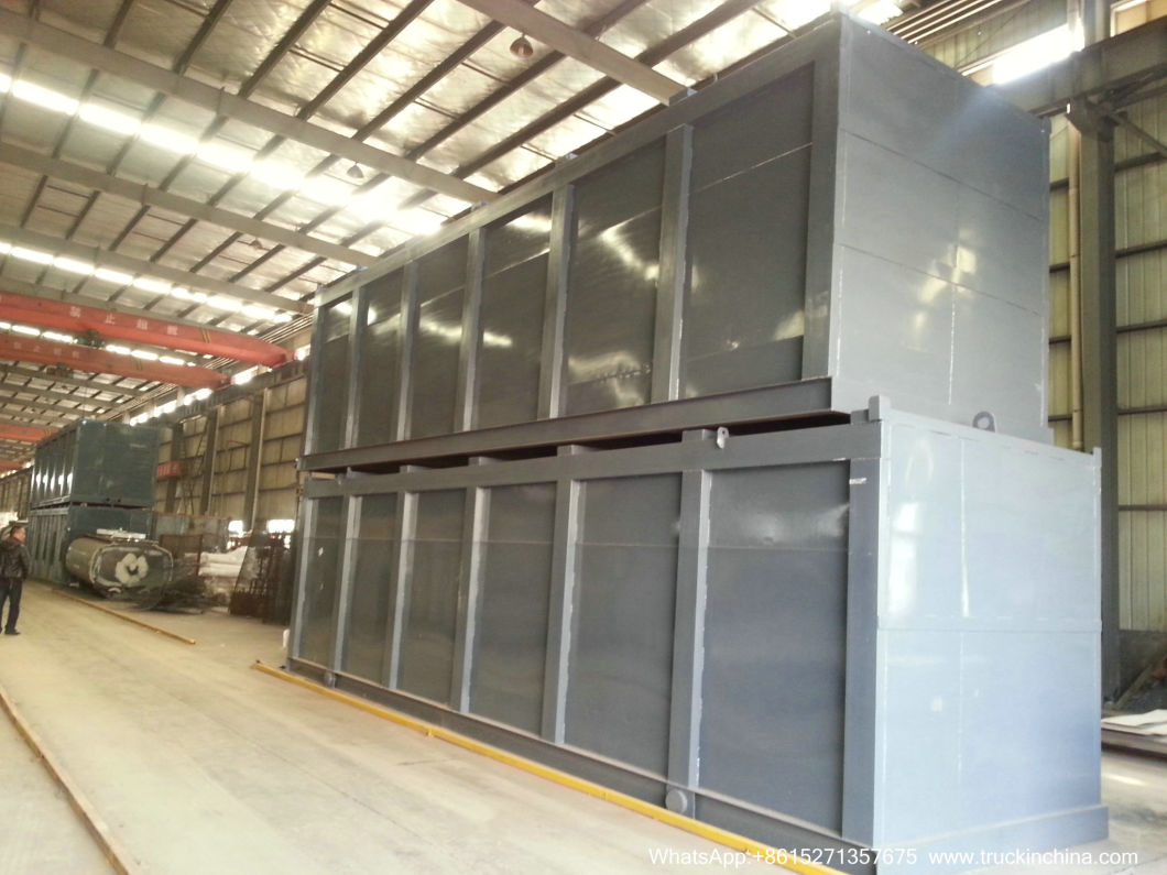 Skid Acid Storage Tank for Oil Fied Chemical Contain Hydrochloric Acid 60cbm 500bbl