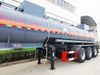 Dilute Sulfuric Hydrochloric Acid Liquid Tank Trailer 22-30kl 6000-8000 gallon Lined LDPE