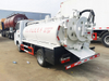 Mini 2T DFAC Septic Tank Trucks Combined Sewer Jetting Clean Water Tank 1m3 Sewage Tank 1m3