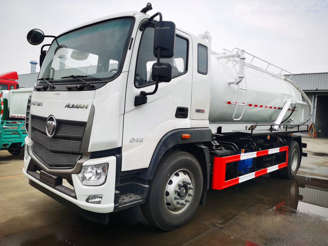 FOTON Industrial Vacuum Sewage Truck (14)