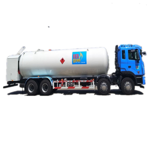JAC Liquefied Gas Tank Truck 25m3 LPG Bobtail Tanker with Pump Filling System