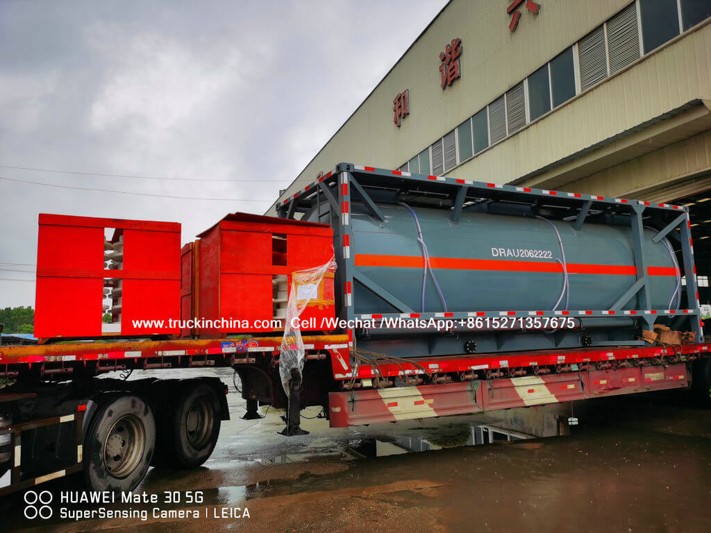 30ft ISO LLDPE Lined Tank for Hydrochloric Acid chemcial fluied (8)