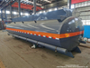 18MT Hydrochloric Acid Chemical / Acid Tanker Trucks Body Elliptical Tank For Sale PE Lined 16mm 