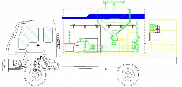 BCJ-2000 ANFO charging trucks