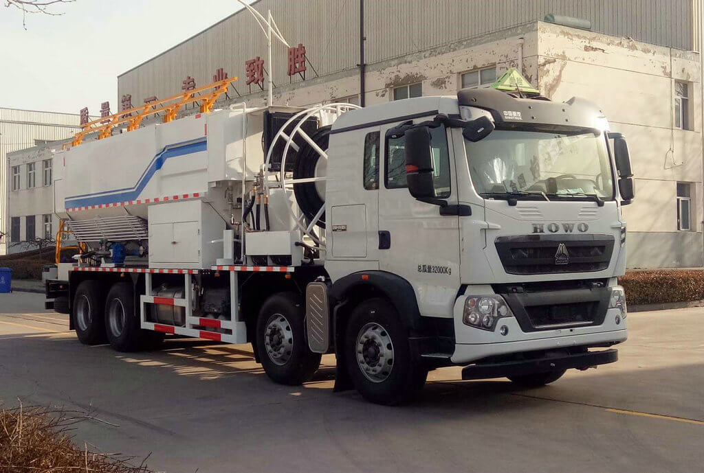 Blend Auger Trucks mix Heavy ANFO truck