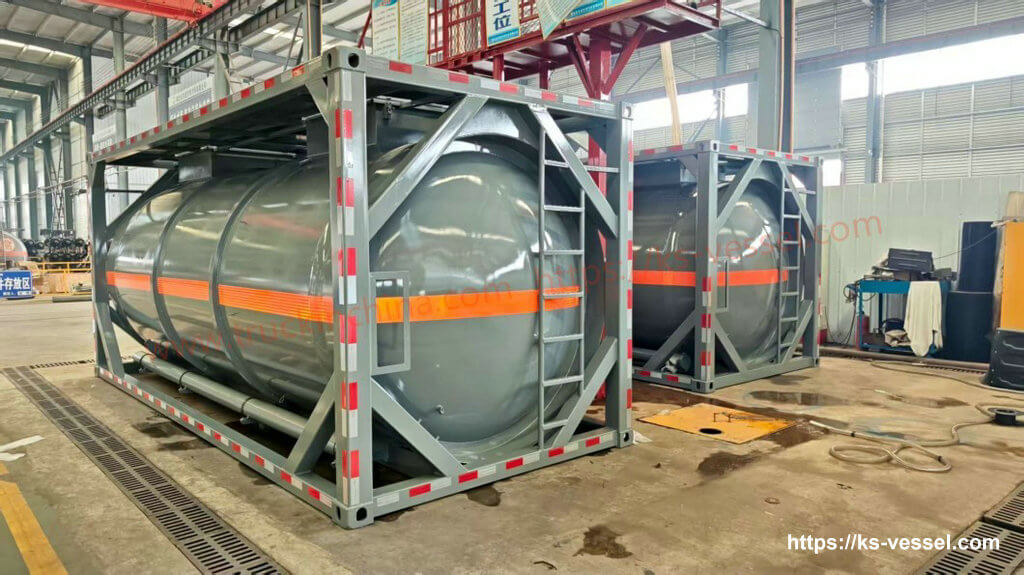 T14 ISO Tank Container PE lined for DHF HYDROFLUORIC ACID (2)(1)