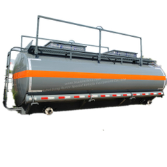  5M Elliptical Hydrochloric Acid Tank PE Lined 16mm 11CBM for Corrosive Liquid Transport 