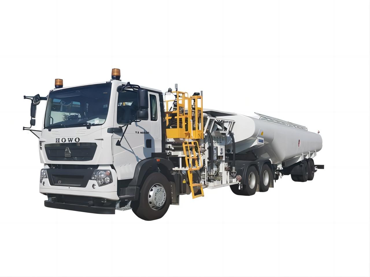 HOWO 45KL Airport Refueller Double Hose Refueling 2400L/Min 
