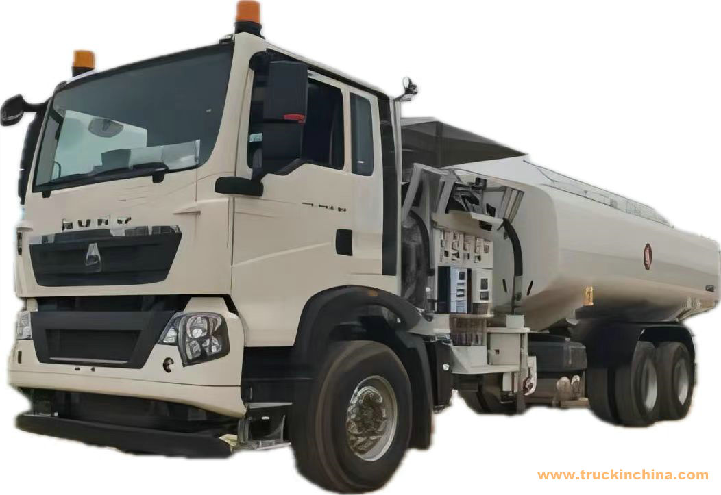 Sinotruck HOWO 20KL Aviation Fuel Bowser 1200L/Min 