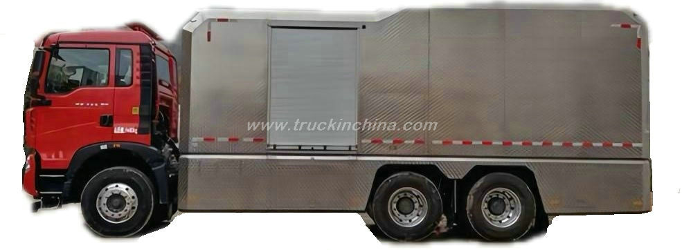 Customize HOWO Drainage Rescue Trucks 3000m3/h 