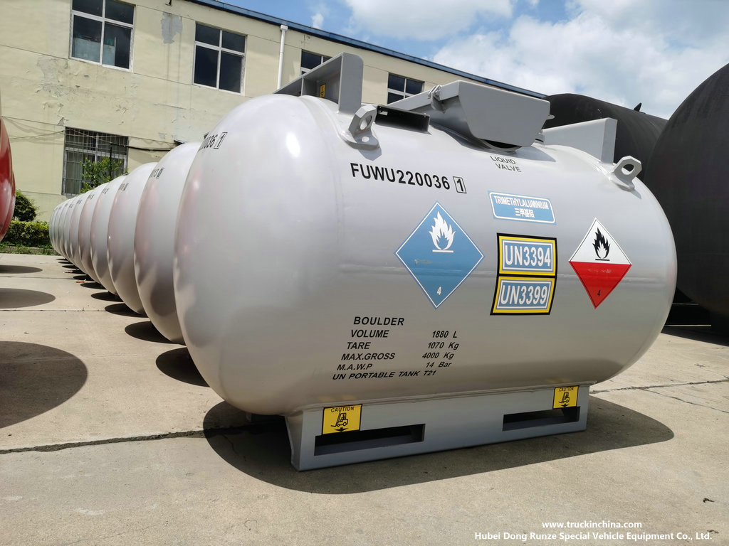 US DOT UN Portable Tank T21 TEAL container (12)