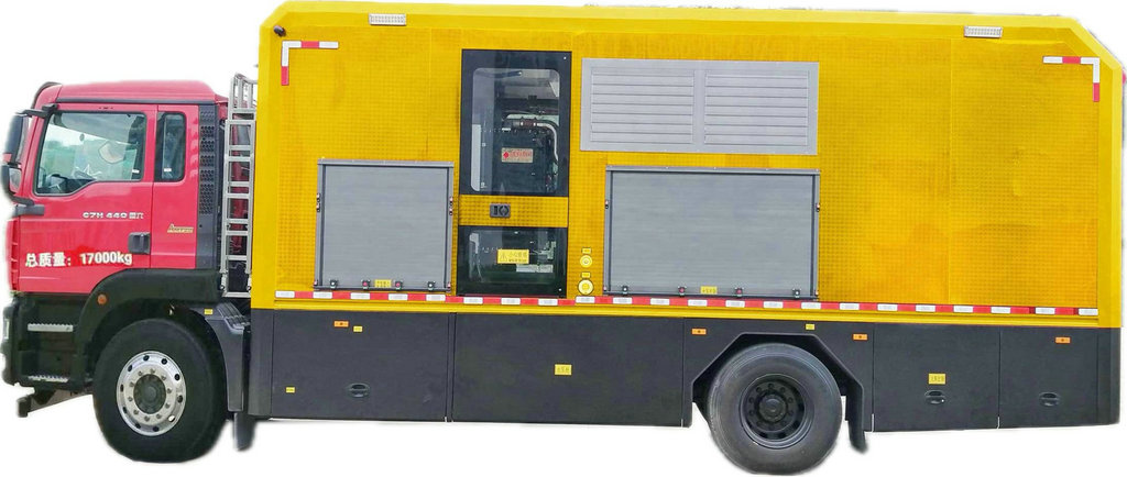 SITRAK Large Flow Electric Power Drainage Truck 4800M3/h