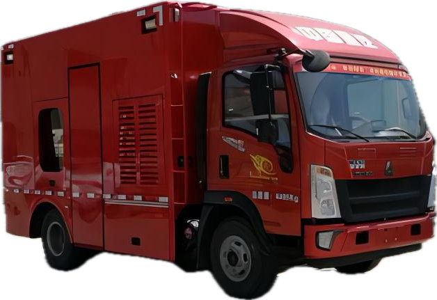 HOWO Flood Rescue Drainage Pump Truck