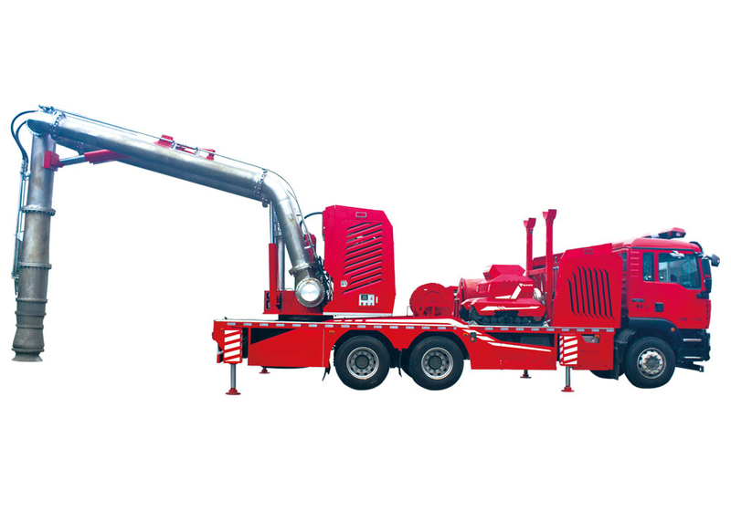 SITRAK Large Flow Drainage Pump Rescue Vehicle 3000m3/h 
