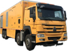 HOWO Truck Mounted Power Supply Vehicle with 1200KW Generator 