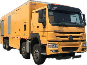 HOWO Truck Mounted Power Supply Vehicle with 1200KW Generator 