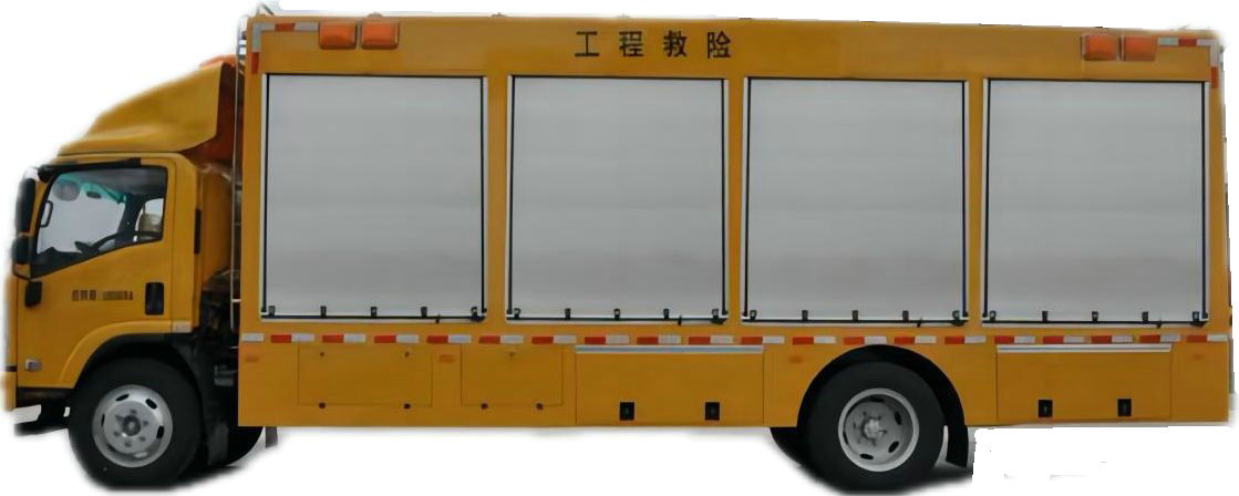 ISUZU Mobile Drainage Rescue Truck with Generator Drainage Pump 